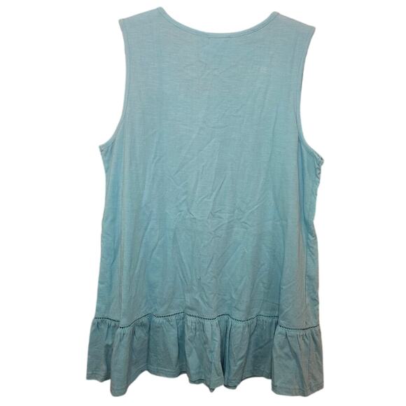 NWT Orientique Naturally Australian Certified Organic Cotton Pastel Top - Picture 2 of 7